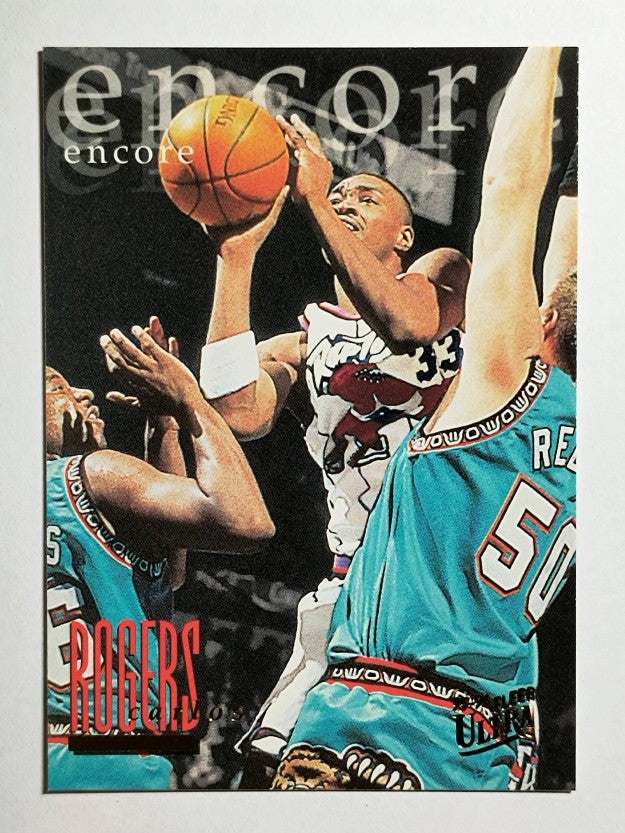 1995-96 Ultra #338 Carlos Rogers ENC