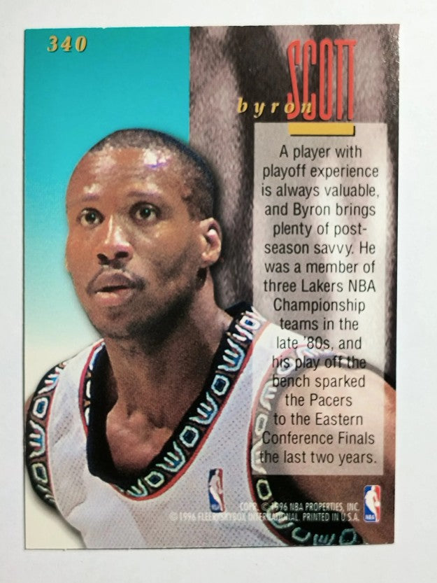 1995-96 Ultra #340 Byron Scott ENC