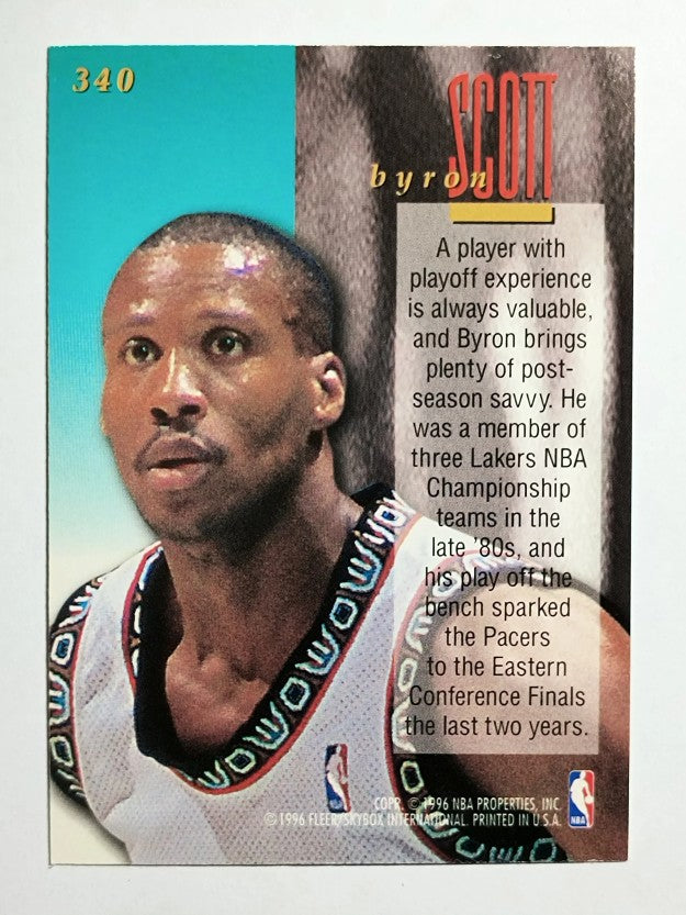 1995-96 Ultra #340 Byron Scott ENC