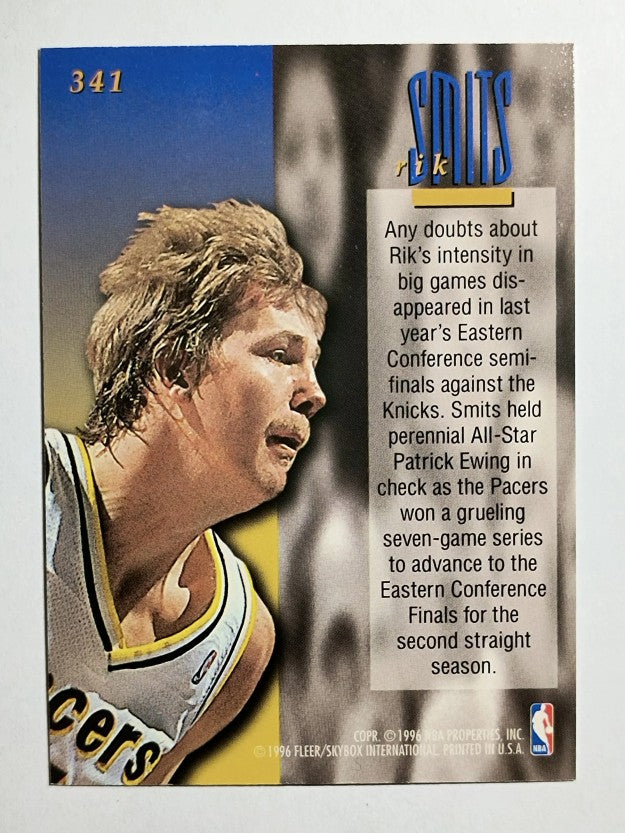 1995-96 Ultra #341 Rik Smits ENC