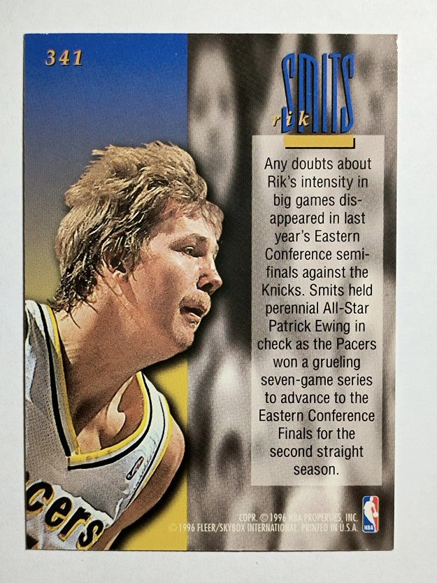1995-96 Ultra #341 Rik Smits ENC