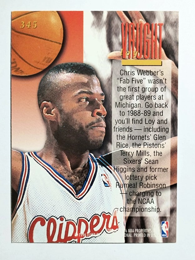 1995-96 Ultra #345 Loy Vaught ENC