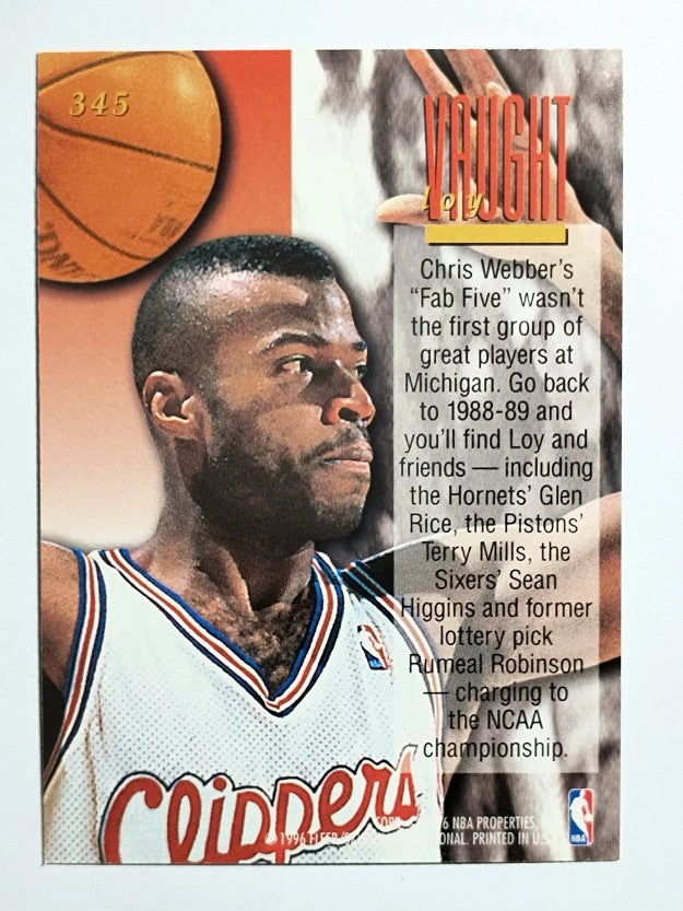 1995-96 Ultra #345 Loy Vaught ENC