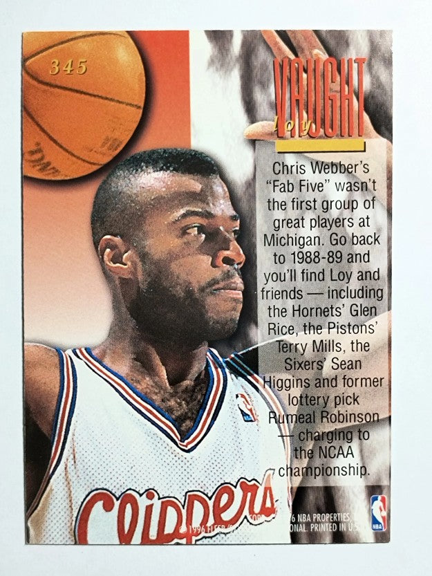 1995-96 Ultra #345 Loy Vaught ENC