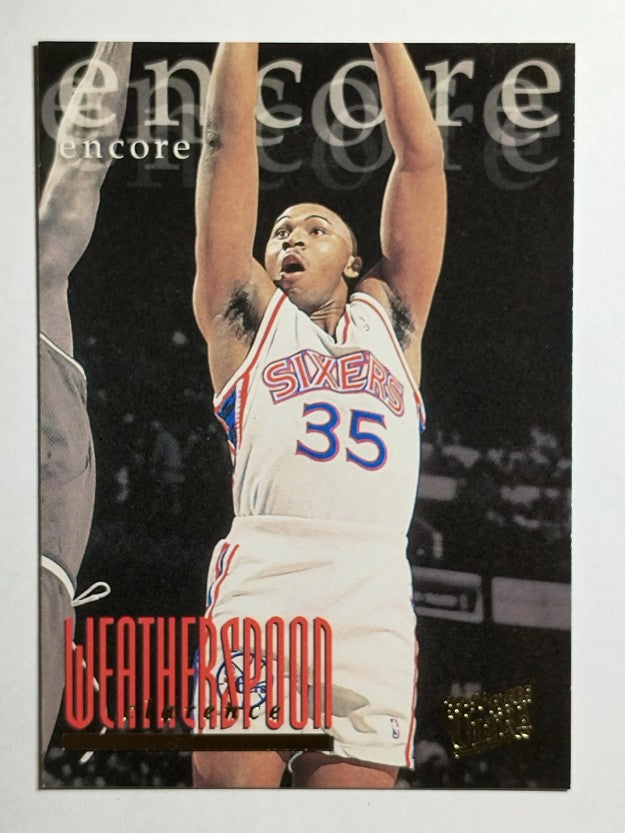 1995-96 Ultra #346 Clarence Weatherspoon ENC