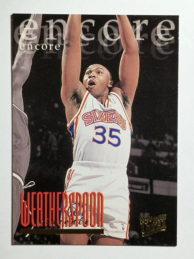 1995-96 Ultra #346 Clarence Weatherspoon ENC