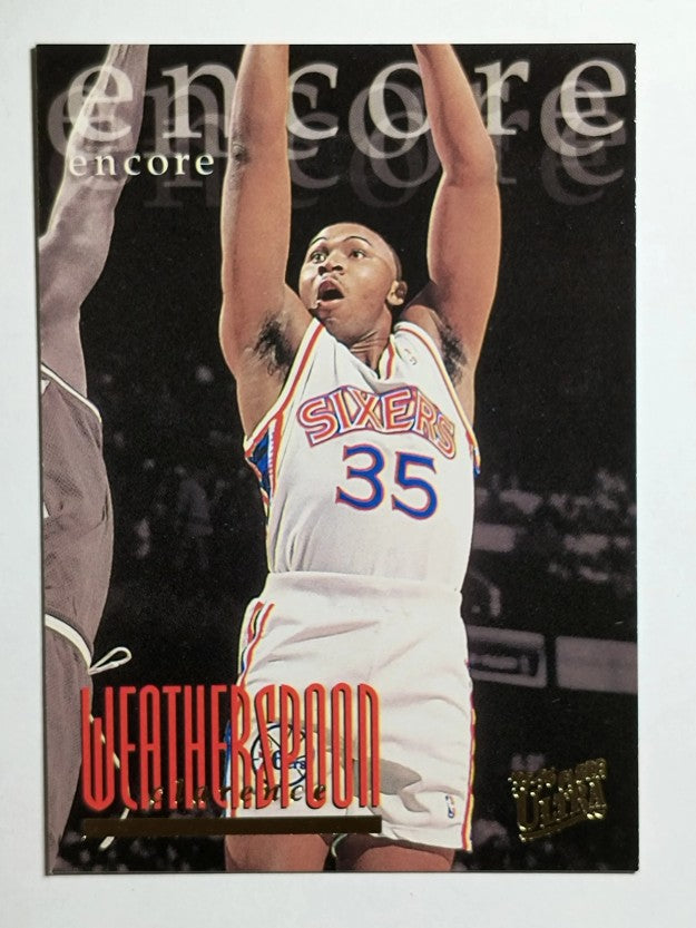 1995-96 Ultra #346 Clarence Weatherspoon ENC