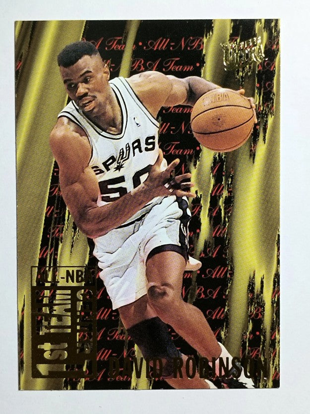 1995-96 Ultra All-NBA #4 David Robinson
