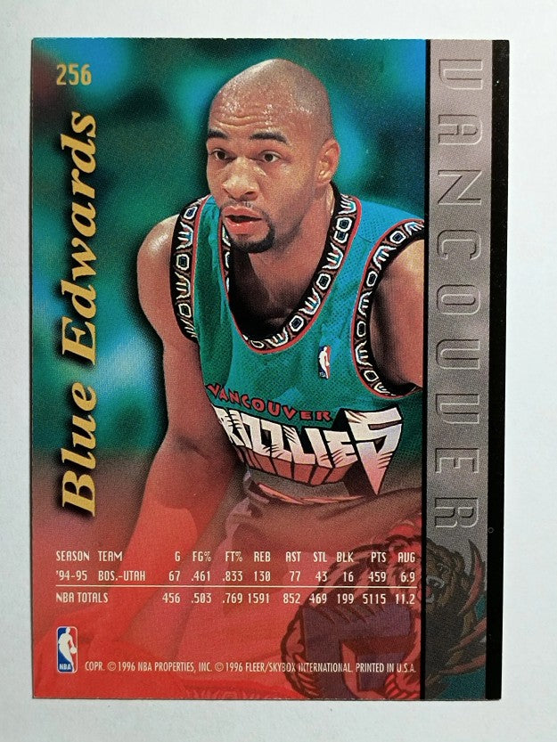 1995-96 Ultra #256 Blue Edwards EXP