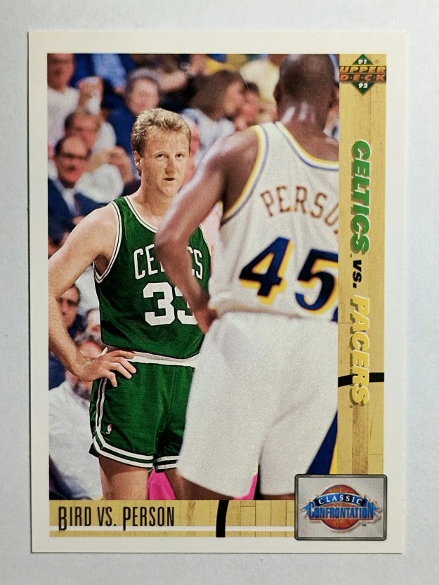 1991-92 Upper Deck #30 Larry Bird CC/Chuck Person