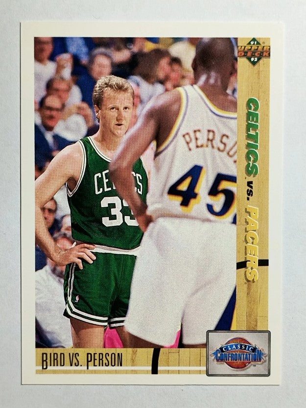 1991-92 Upper Deck #30 Larry Bird CC/Chuck Person