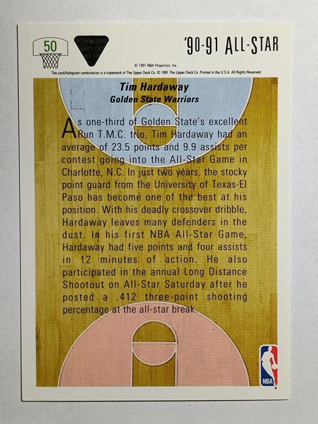 1991-92 Upper Deck #50 Tim Hardaway AS
