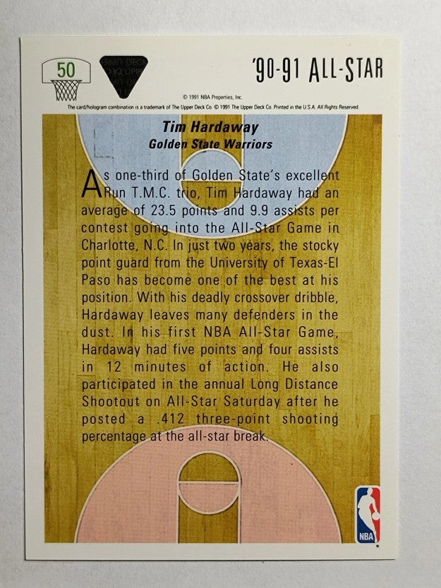 1991-92 Upper Deck #50 Tim Hardaway AS