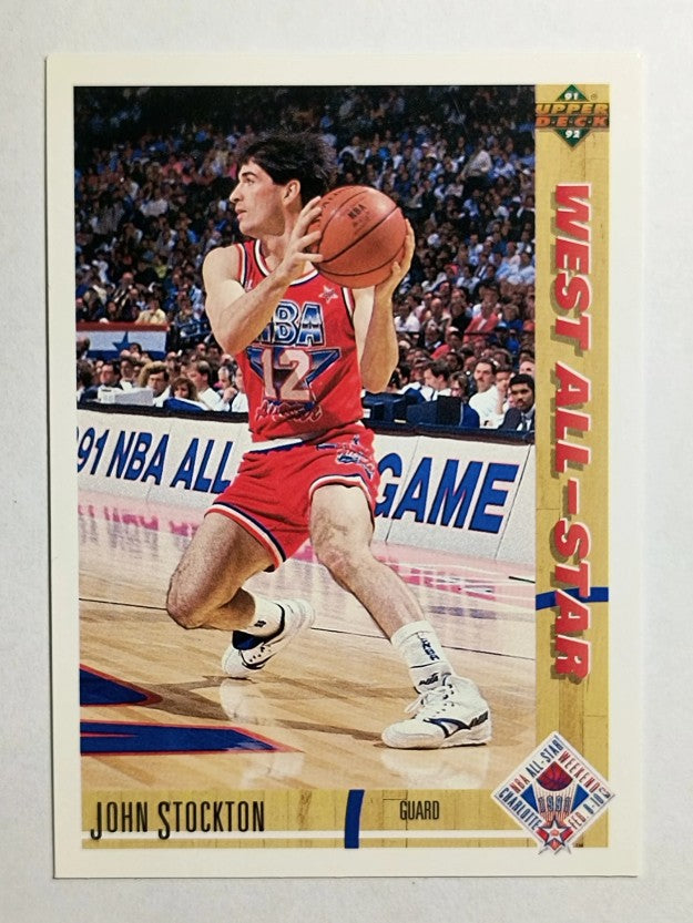 1991-92 Upper Deck #52 John Stockton AS