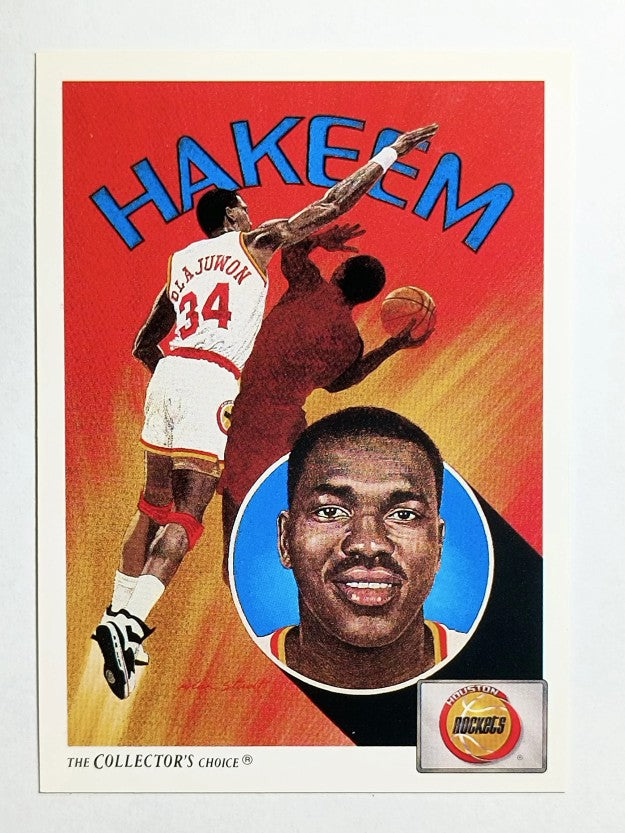 1991-92 Upper Deck #92 Hakeem Olajuwon TC