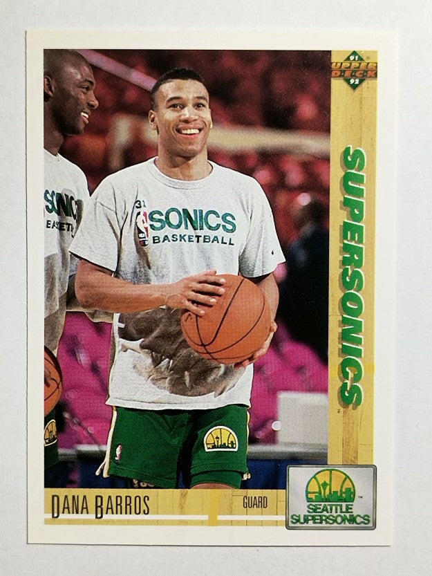 1991-92 Upper Deck #102 Dana Barros