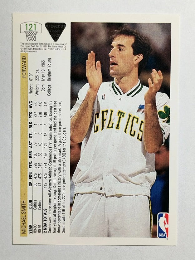 1991-92 Upper Deck #121 Michael Smith