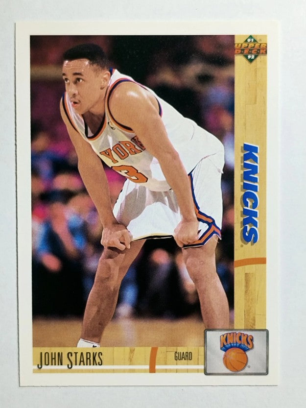 1991-92 Upper Deck #219 John Starks RC (NM)