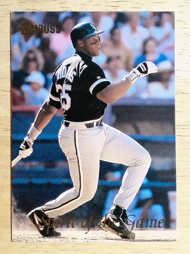 1993 Donruss Spirit of the Game #SG18 Frank Thomas