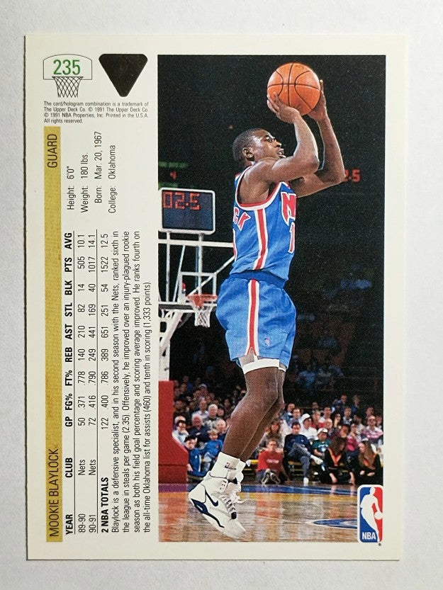 1991-92 Upper Deck #235 Mookie Blaylock