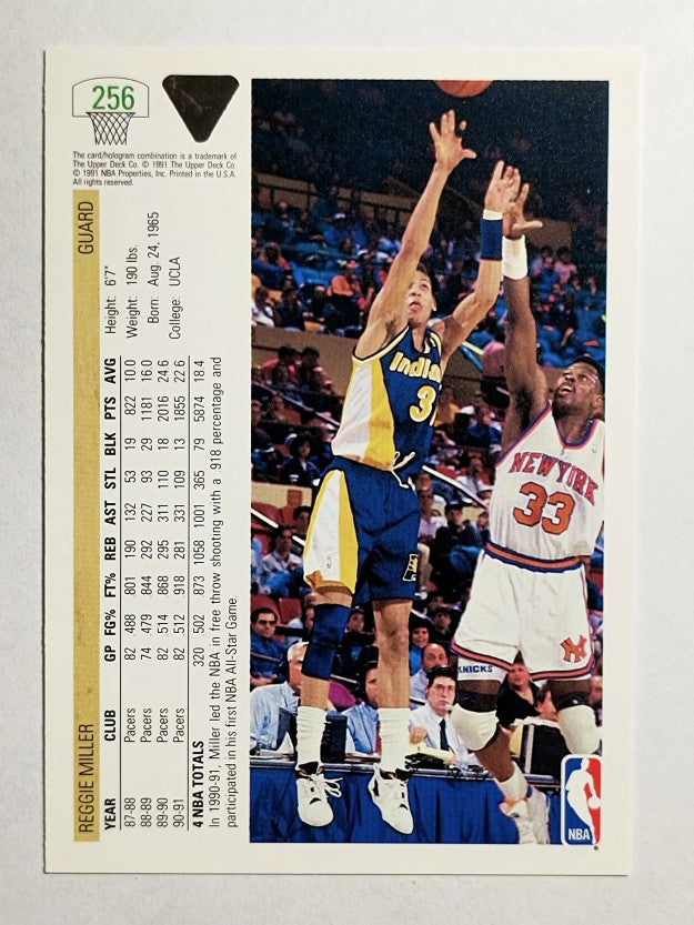 1991-92 Upper Deck #256 Reggie Miller