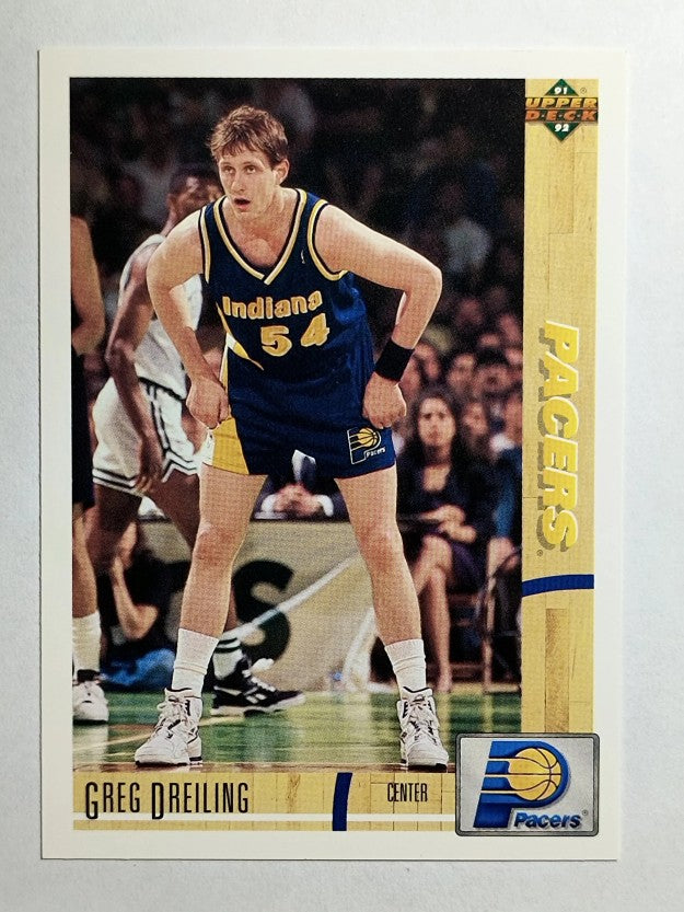 1991-92 Upper Deck #306 Greg Dreiling