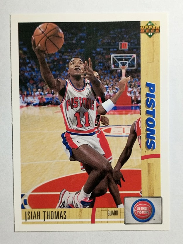 1991-92 Upper Deck #333 Isiah Thomas