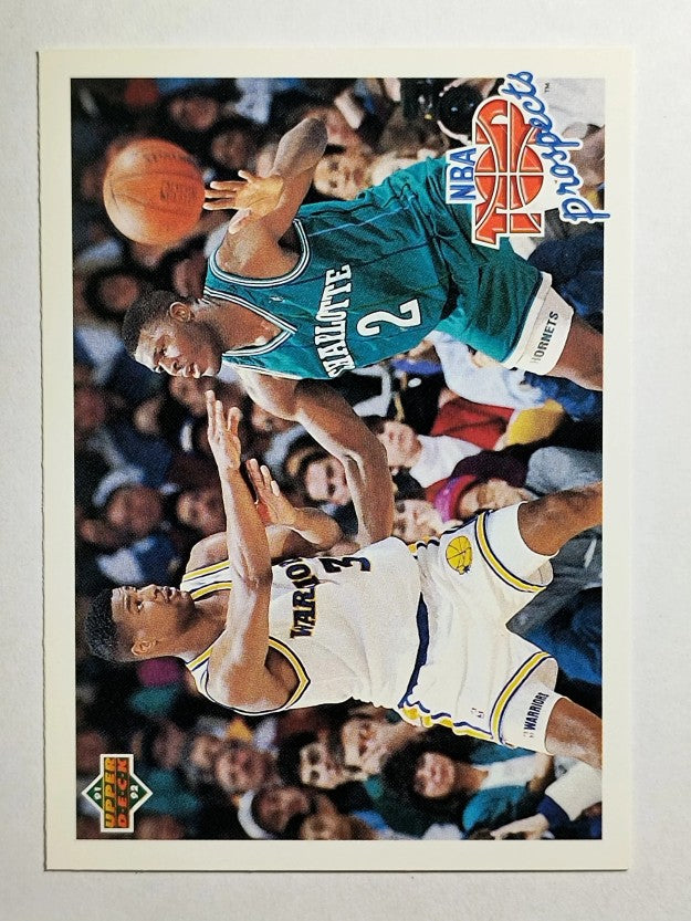 1991-92 Upper Deck #438 Larry Johnson CL/Billy Owens (NM)