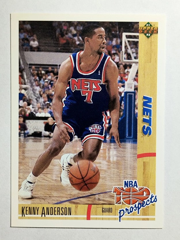 1991-92 Upper Deck #444 Kenny Anderson TP RC