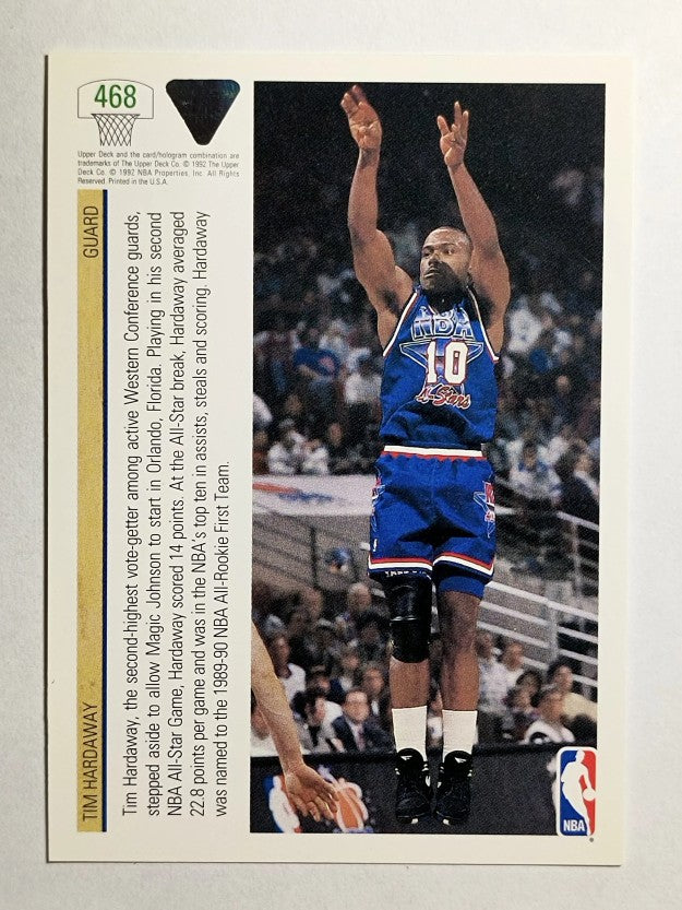 1991-92 Upper Deck #468 Tim Hardaway AS