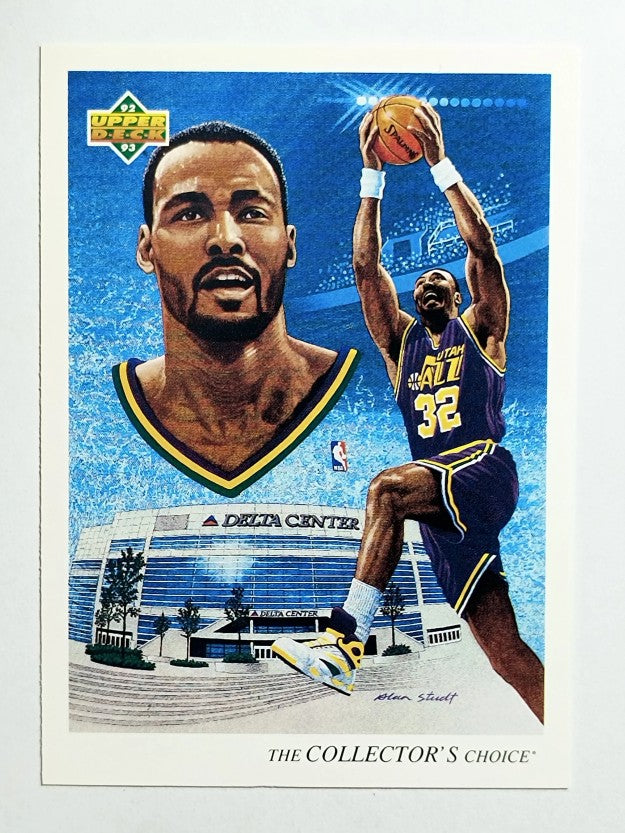 1992-93 Upper Deck #44 Karl Malone TC