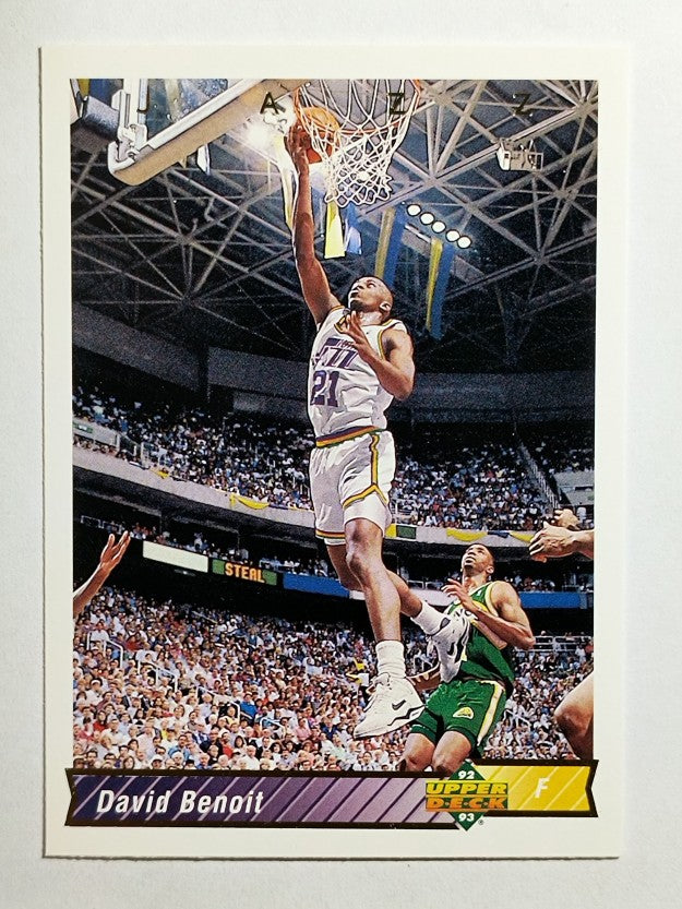 1992-93 Upper Deck #174 David Benoit