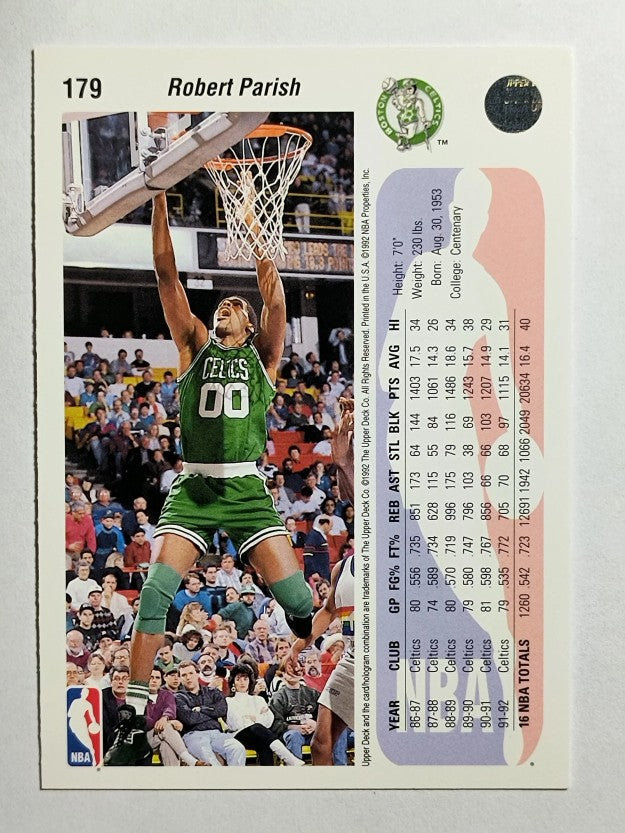 1992-93 Upper Deck #179 Robert Parish