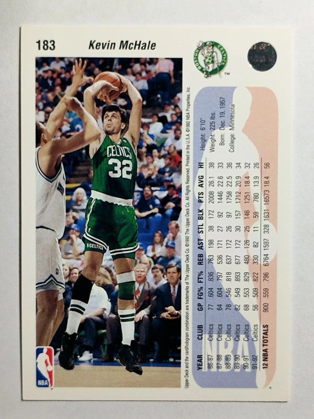 1992-93 Upper Deck #183 Kevin McHale