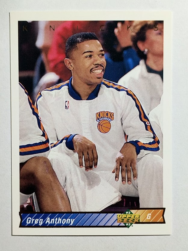 1992-93 Upper Deck #236 Greg Anthony