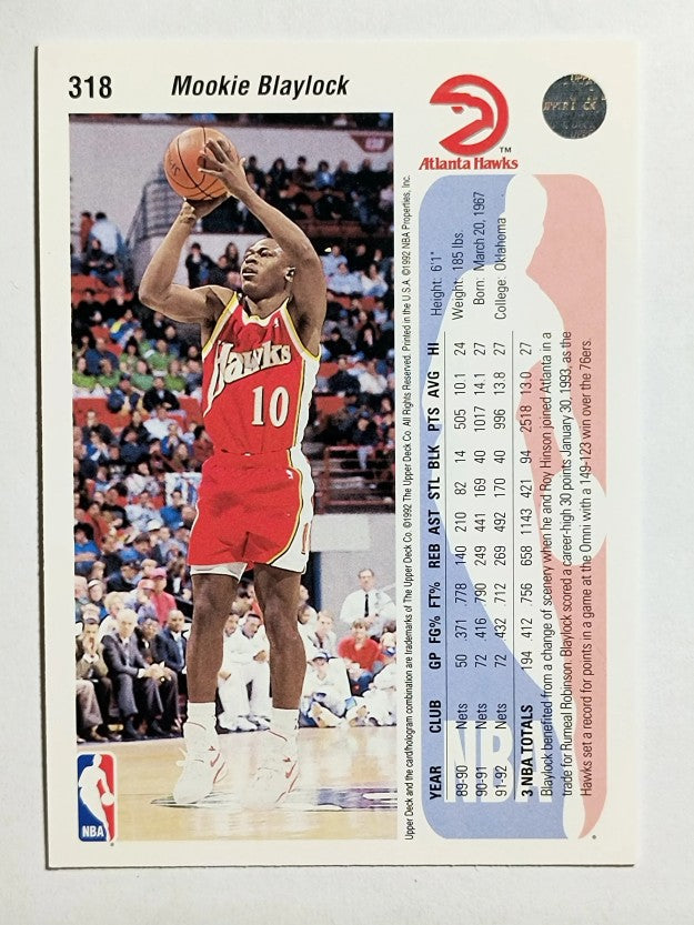 1992-93 Upper Deck #318 Mookie Blaylock