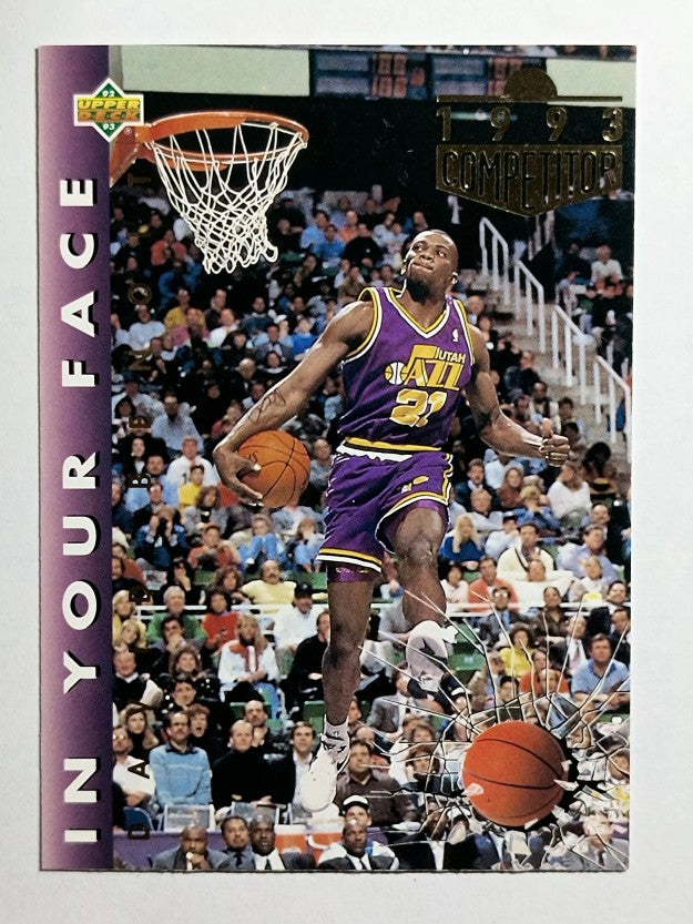 1992-93 Upper Deck #447 David Benoit FACE