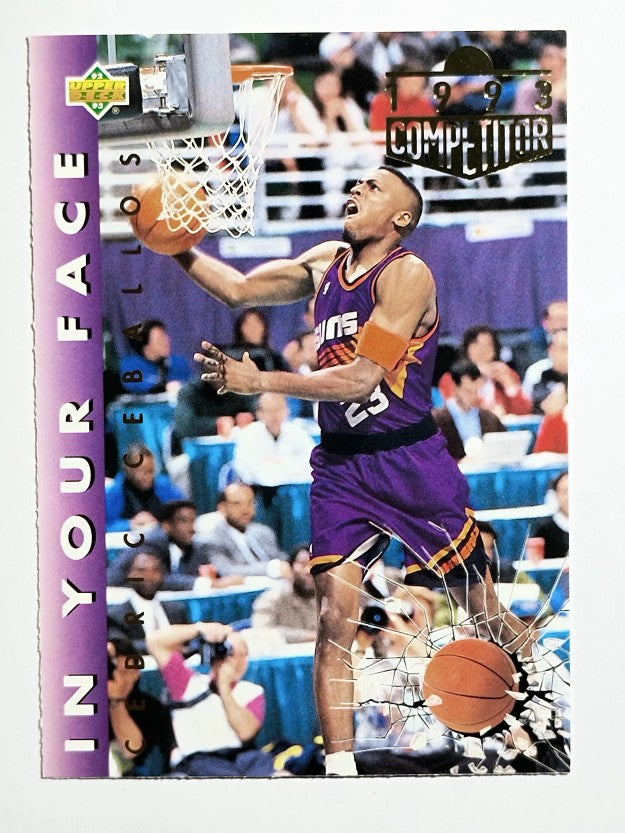1992-93 Upper Deck #448 Cedric Ceballos FACE