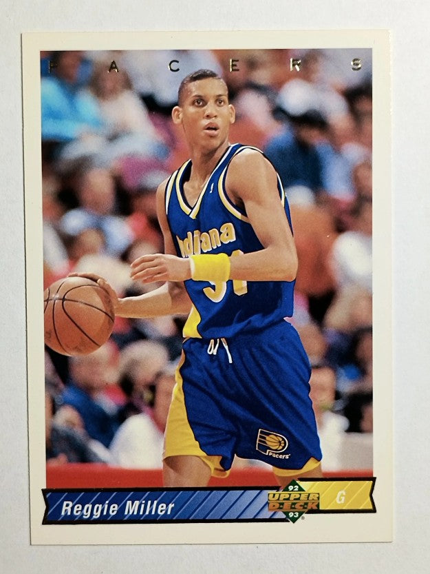 1992-93 Upper Deck International Italian #173 Reggie Miller