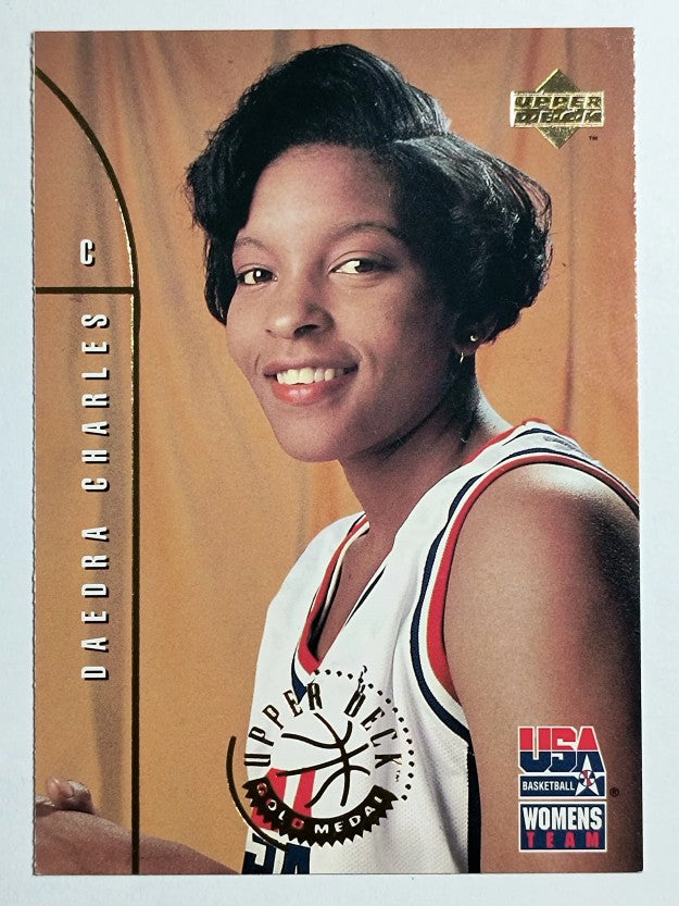 1994 Upper Deck USA Gold Medal #80 Daedra Charles/USAB Women (NM)