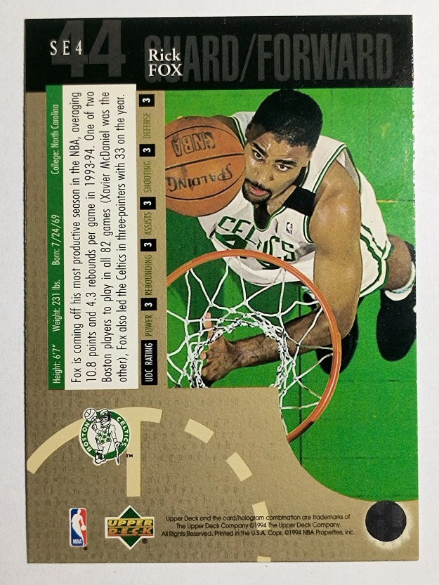 1994-95 Upper Deck Special Edition Gold #4 Rick Fox