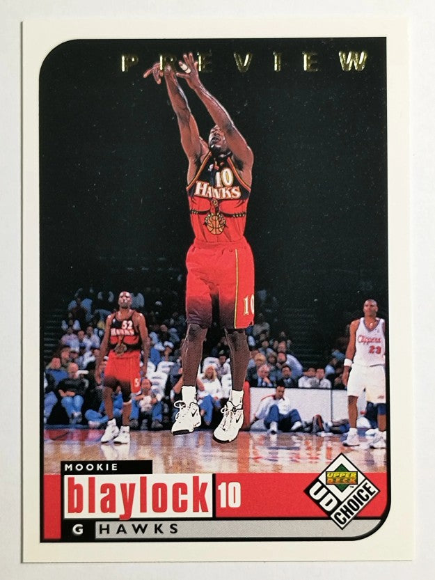 1998-99 UD Choice Preview #3 Mookie Blaylock