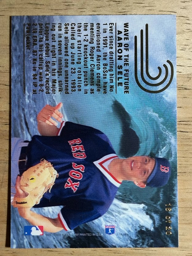 1993 Flair Wave of the Future #16 Aaron Sele