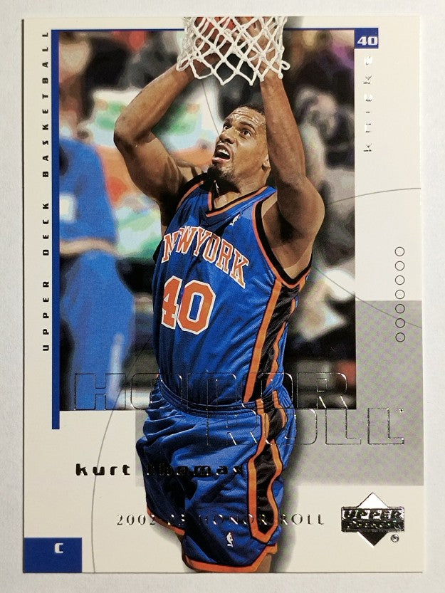 2002-03 Upper Deck Honor Roll #58 Kurt Thomas