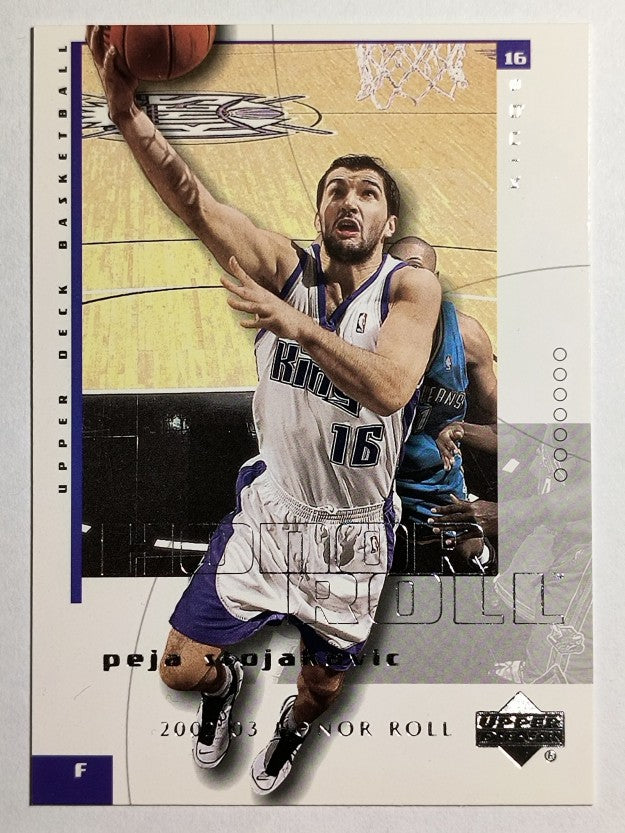 2002-03 Upper Deck Honor Roll #72 Peja Stojakovic