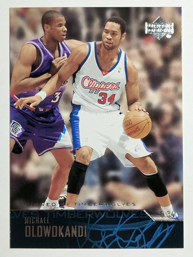 2003-04 Upper Deck #155 Michael Olowokandi