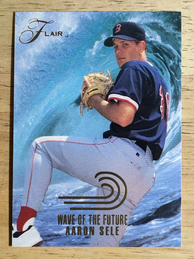 1993 Flair Wave of the Future #16 Aaron Sele