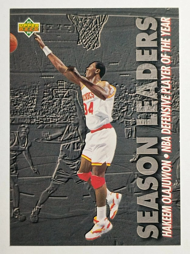 1993-94 Upper Deck #176 Hakeem Olajuwon SL