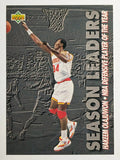 1993-94 Upper Deck #176 Hakeem Olajuwon SL