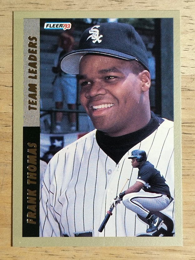 1993 Fleer Team Leaders #AL5 Frank Thomas